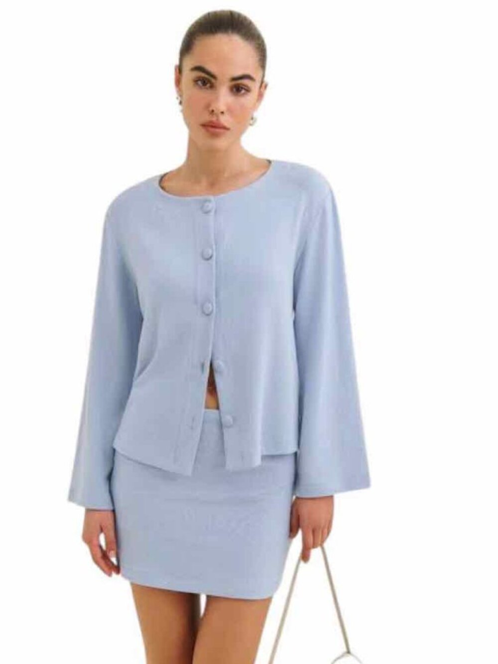Reformation Light Blue Size M 2 PC Dress